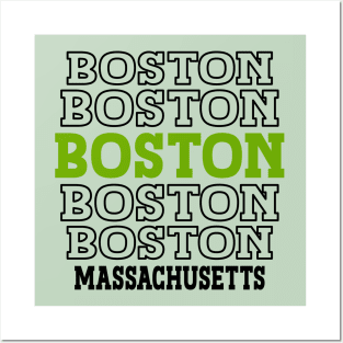 Boston, Massachusetts Posters and Art